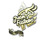 Sticker | juanflatroo (Gold) | Paris 2023 image