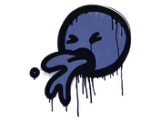 Sealed Graffiti | Puke (SWAT Blue) image