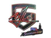 Sticker | Ax1Le (Holo) | Stockholm 2021 image