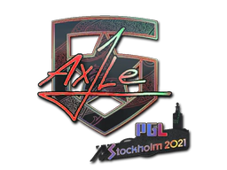 Sticker | Ax1Le (Holo) | Stockholm 2021 image