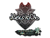 Sticker | Aleksib (Glitter) | Antwerp 2022 image