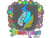 Sticker | Passion UA (Holo) | Budapest 2025 image