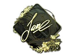 Sticker | Jame (Gold) | Rio 2022 image