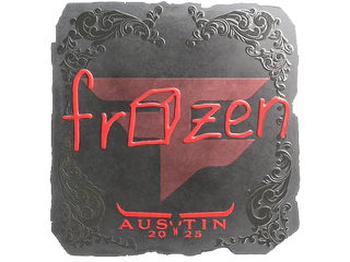 Sticker | frozen (Foil) | Austin 2025