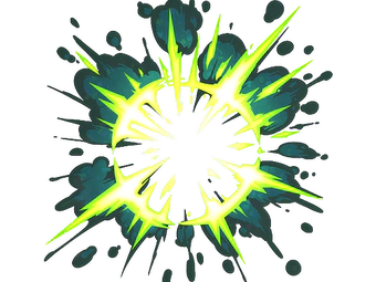 Sticker | Boom Epicenter (Glitter) image