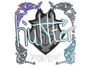 Sticker | huNter- (Holo) | Austin 2025