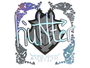 Sticker | huNter- (Holo) | Austin 2025 image