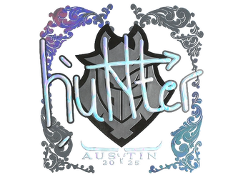 Sticker | huNter- (Holo) | Austin 2025 image