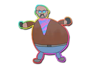 Sticker | Poorly Drawn Leet Crew (Holo) image