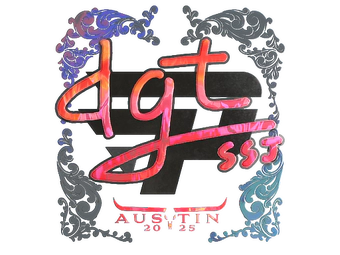 Sticker | dgt (Holo) | Austin 2025 image