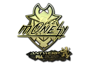 Sticker | m0NESY (Gold) | Antwerp 2022 image