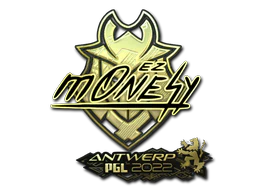 Sticker | m0NESY (Gold) | Antwerp 2022 image