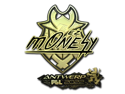 Sticker | m0NESY (Gold) | Antwerp 2022 image