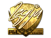 Sticker | LEGIJA (Gold) | Krakow 2017 image