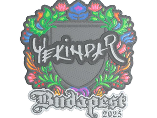 Sticker | YEKINDAR (Embroidered) | Budapest 2025