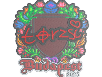 Sticker | torzsi (Embroidered) | Budapest 2025 image