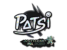 Sticker | Patsi (Glitter) | Antwerp 2022 image