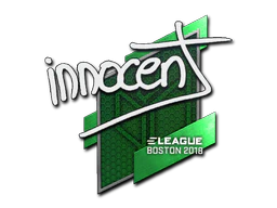Sticker | innocent | Boston 2018 image