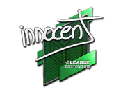 Sticker | innocent | Boston 2018 image