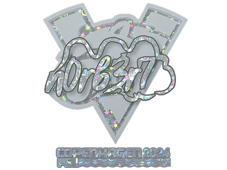 Sticker | n0rb3r7 (Glitter) | Copenhagen 2024