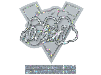 Sticker | n0rb3r7 (Glitter) | Copenhagen 2024 image