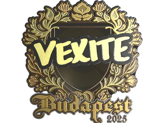 Sticker | vexite (Gold) | Budapest 2025