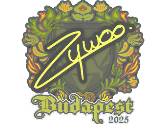 Sticker | ZywOo | Budapest 2025 image