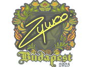 Sticker | ZywOo | Budapest 2025 image