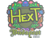 Sticker | HexT (Embroidered) | Budapest 2025 image