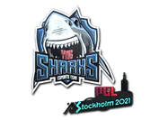 Sticker | Sharks Esports (Foil) | Stockholm 2021 image