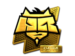 Sticker | HellRaisers (Gold) | Atlanta 2017 image