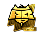 Sticker | HellRaisers (Gold) | Atlanta 2017 image