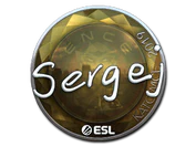 Sticker | sergej (Foil) | Katowice 2019 image