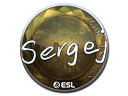 Sticker | sergej (Foil) | Katowice 2019 image