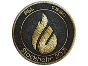 Patch | Copenhagen Flames (Gold) | Stockholm 2021 image