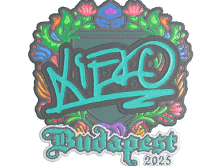 Sticker | xiELO (Embroidered) | Budapest 2025