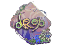 Sticker | drop (Holo) | Rio 2022 image