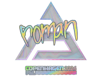 Sticker | roman (Holo) | Copenhagen 2024 image