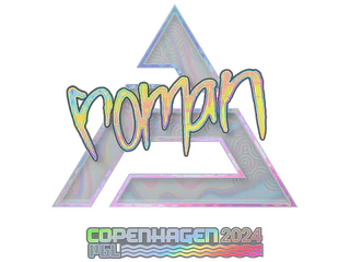 Sticker | roman (Holo) | Copenhagen 2024