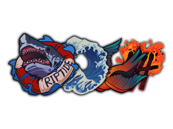 Operation Riptide Sticker Collection image