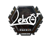 Sticker | Lekr0 | London 2018 image