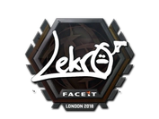 Sticker | Lekr0 | London 2018 image