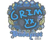 Sticker | Grim | Budapest 2025 image