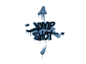 Sealed Graffiti | Jump Shot (Monarch Blue) image