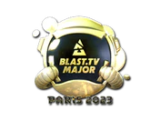 Sticker | BLAST.tv (Gold) | Paris 2023 image