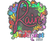 Sticker | rain (Holo) | Budapest 2025 image