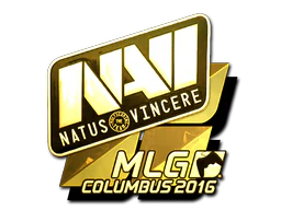 Sticker | Natus Vincere (Gold) | MLG Columbus 2016 image