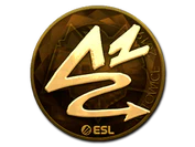 Sticker | ANGE1 (Gold) | Katowice 2019 image