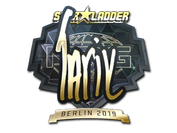 Sticker | tarik (Gold) | Berlin 2019 image