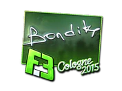 Sticker | bondik (Foil) | Cologne 2015 image